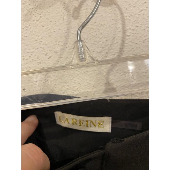 La Reine Shorts Womens Small Black Studded High Rise Embellished Dressy Chic - Picture 2 of 5